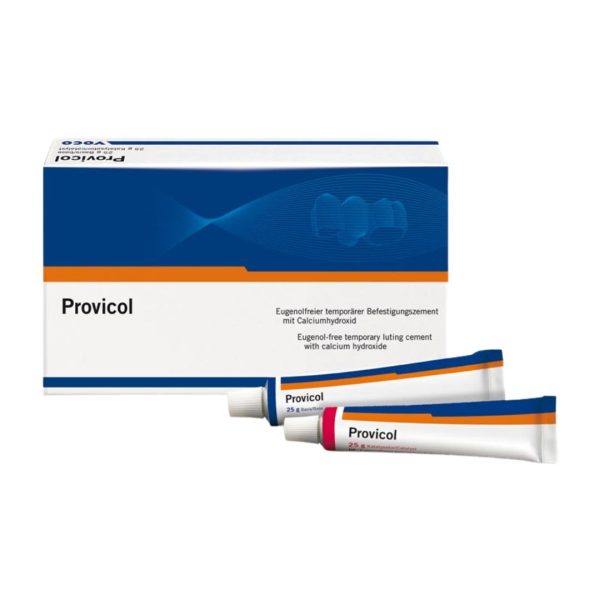 Provicol Set - Cemento Provisorio sin Eugenol para Fijación Temporal | VOCO