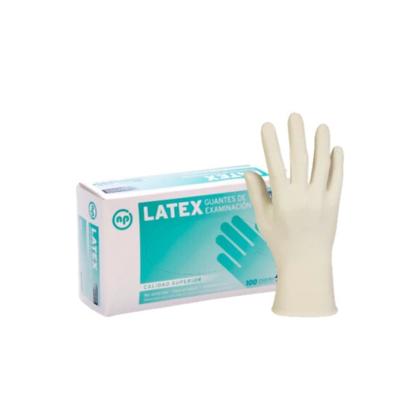 Guantes de Látex NP - Guantes Descartables | 100 Unidades