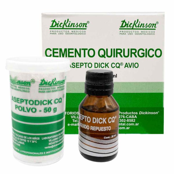 Cemento Quirúrgico Grossman Avio Dickinson - Sellado y Protección Postoperatoria