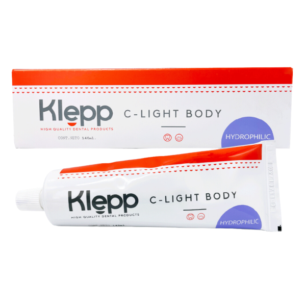 Silicona de Condensación Light Body Klepp - 140 ml