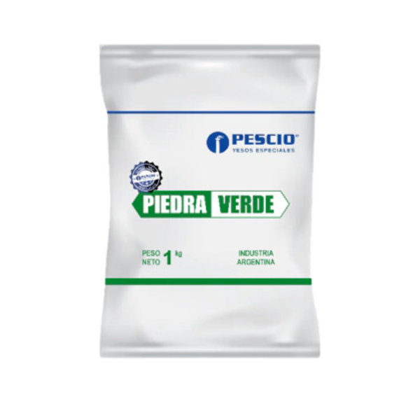 Yeso Piedra Verde Pescio - Yeso Dental de Alta Resistencia para Modelos y Mordidas | Por Kilo