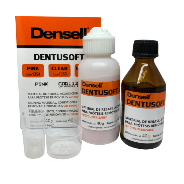 Dentuflex Pink - Acondicionador de Tejidos para Prótesis Dentales | Densell