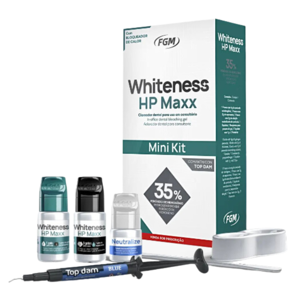 Kit de Blanqueamiento Whiteness HP Maxx 35% - Sistema Profesional | FGM