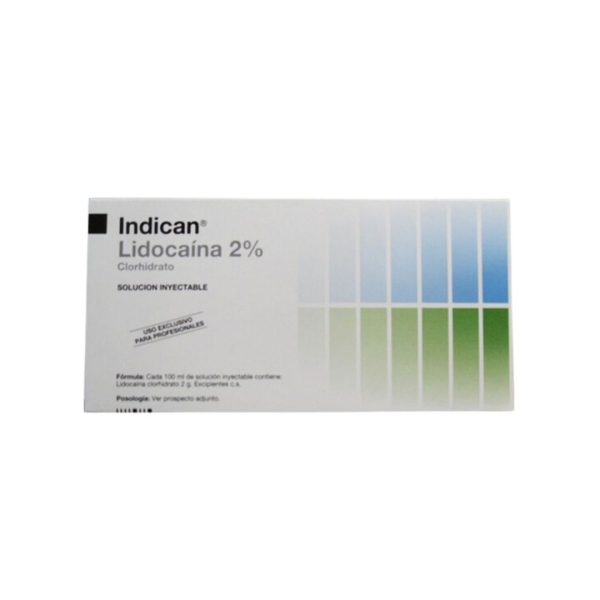 Indican 2% - Anestesia Local | 10 Unidades