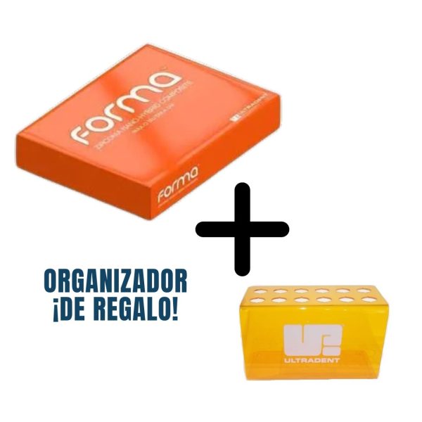 Forma - Composite Nanohíbrido con Zirconia para Restauraciones Diarias | Kit + Organizador de Regalo