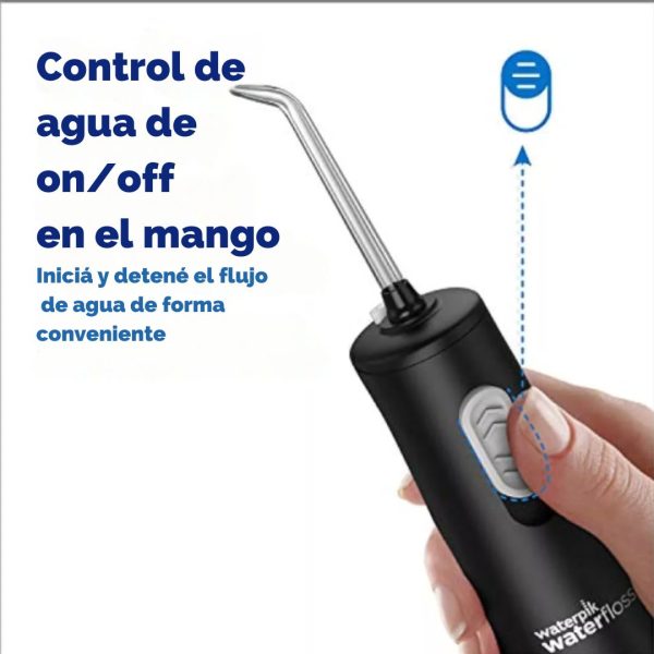 Irrigador Inalámbrico Ducha bucal Funciona Con pilas WATERPIK - Imagen 5