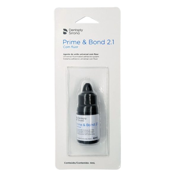 PRIME BOND 2.1 Sistema Adhesivo Odontologico Universal con Flúor - Dentsply