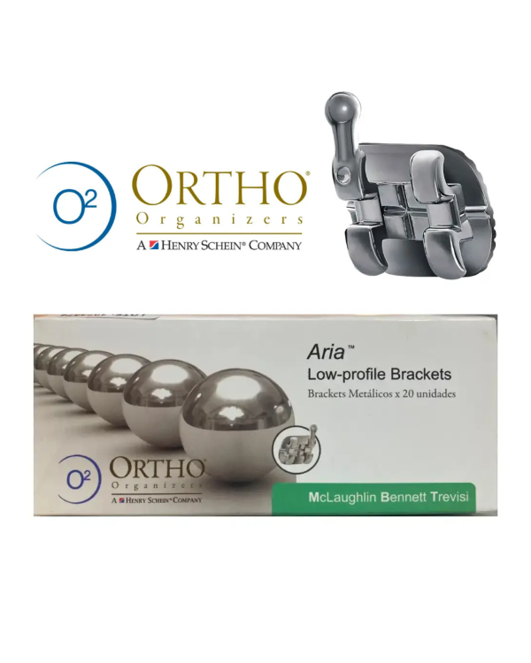 Caso de Brackets Metálicos Ortho Organizer Aria MBT - Sistema de Ortodoncia Resistente y Preciso