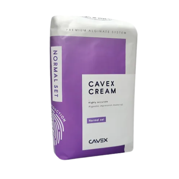 Alginato para Impresiones Cavex Cream Normal Set x 500g - Precisión y Comodidad