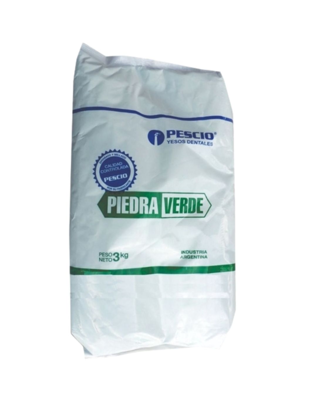 Yeso Piedra Verde Pescio - Yeso Dental de Alta Resistencia para Modelos y Mordidas | 3 kilos