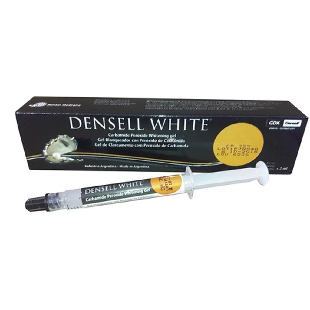 Gel Blanqueador Dental Densell 22% x1 Jeringa – Blanqueamiento Profesional